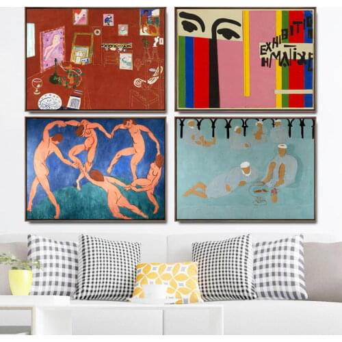 Home Decoration Art Wall Pictures Fro Living Room Poster Print Canvas Paintings French Henri Matisse