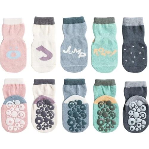 Childrens Floor Socks Non-slip Socks Newborn Toddler Socks Baby Socks Cotton Boneless Stitched Soft Infant Socks