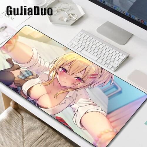 GuJiaDuo Comic Sexy Girls Mouse Pad XXL Large Gamer Table Desk Mat Laptop PC Keyboard Anime Mousepad Gaming Accessories Kawaii
