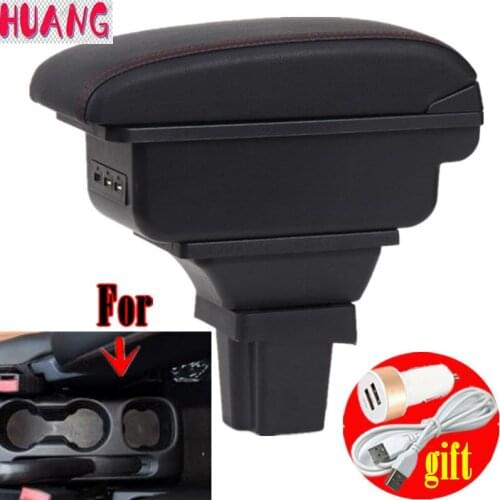 Storage Box For Chevrolet Trax Tracker / Holden Trax 2013-2017 Center Centre Console Armrest with ashtray USB charging