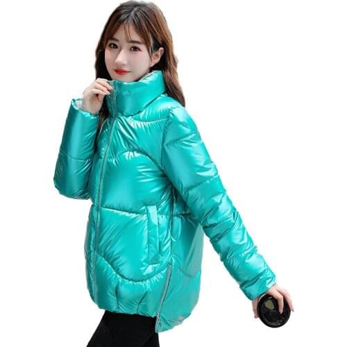 Parker bread clothing woman 2020 winter warm jacket female overcoat fashion all-match Glossy thickened down jacket jackets women