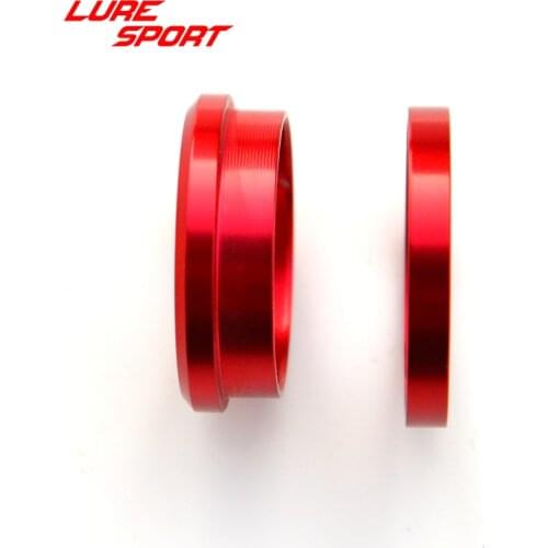 LURESPORT 10pcs Aluminum Ring KCBT of FUJI Reel Seat Rod Building Component Repair Fishing rod DIY Accessory