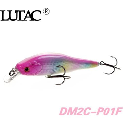 LUTAC hard lure floating fishing bait fishing bait abs plastic BKK hook minnow lure