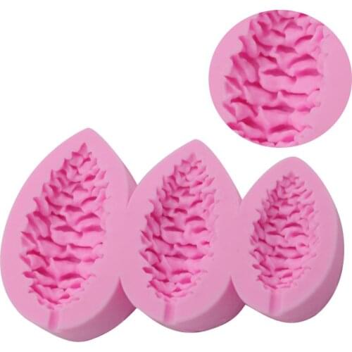 Feiqiong Cute Pine Nuts Shaped Mould 3D Fondant Cake Silicone Mold Chocolate Pastry Decoration Tools 2019 Cake Moulds