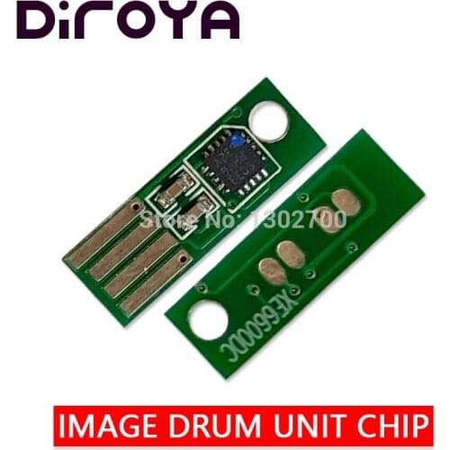 4PCS 60K 108R01121 K C M Y drum unit chip For Xerox WorkCentre 6655 6655i WC6655 color printer Imaging cartridge kit reset chips