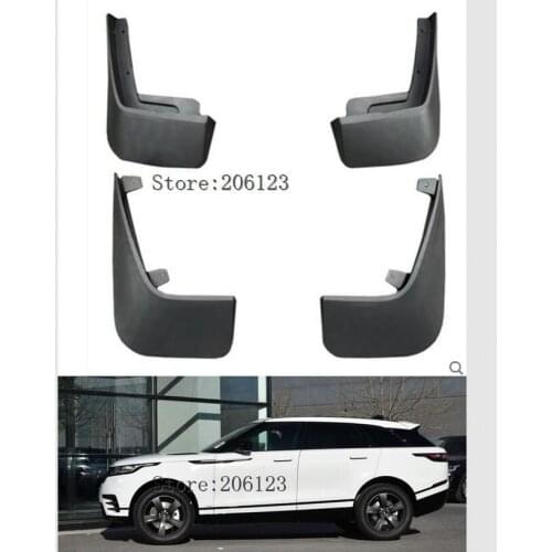 OEM Styled Set Molded Car Mud Flaps For Range Rover Velar 2017 2018 2019 Mudflaps Splash Guards Mud Flap Mudguards Accessories