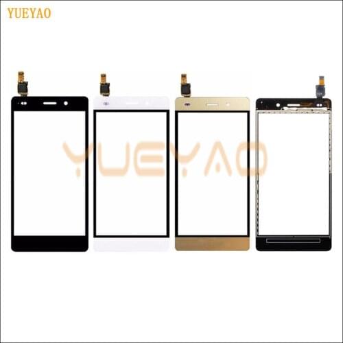 P8Lite 2015 TouchScreen For Huawei P8 Lite Touch Screen ALE-L04 ALE-L21 ALE-TL00 ALE-L23 Sensor Digitizer Glass Lens Front Panel