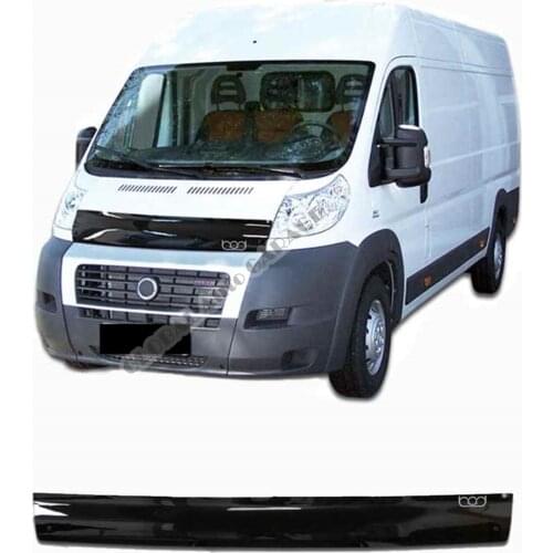 For Fiat Ducato 2006-2014 Front Bug Shield Hood Deflector Guard Bonnet Protector Car Auto Accessory Car-Styling Accessories Spor