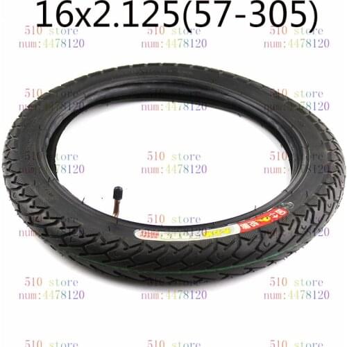 Free shipping High quality electric bicycle tires 16x2.125 inch Electric Bicycle tire bike tyre whole sale use