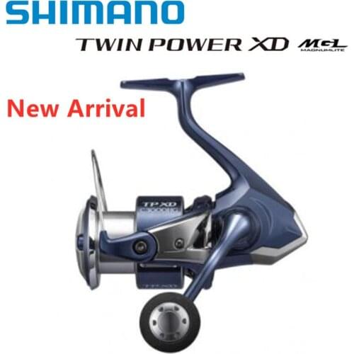 New 2021 Shimano Twin Power TWINPOWER XD MGL Rotor Saltwater Spinning Fishing Reel C3000HG C3000XG 4000PG C5000XG 10+1BB