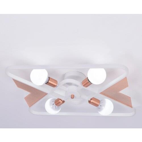 Stylish Design Metal Home Appliance Butterfly Shade High Ceiling Decor Light lamparas de techo colgante