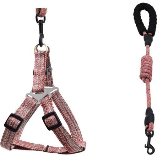 Pet Supplies Round Rope Pet Traction Rope Adjustable Chest And Back Large Medium And Small Dogs Pet Supplies Dog Rope