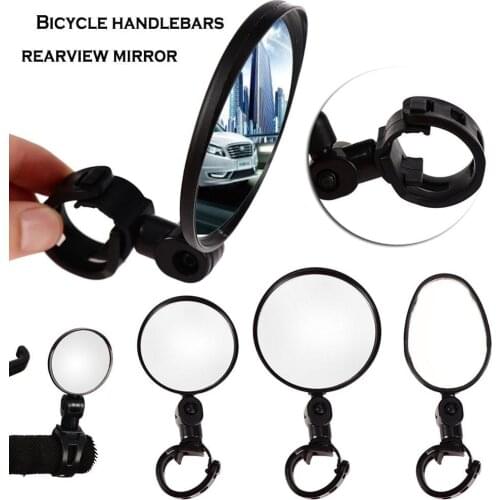 Universal Bike Bicycle Cycling MTB Mirror Handlebar Wide Angle Rear View Rearview Bike Accessories