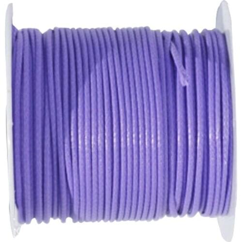 0.5mm Lavender Wax Cord+Korea Polyester Waxed Cord Thread+DIY Jewelry Bracelet Necklace Wire String Accessories+200yds/roll