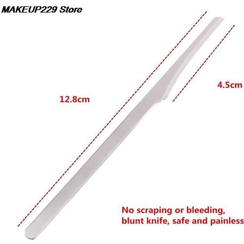 1pc Stainless Steel Foot Corn Remover Pedicure Knife Hand Foot Care Callus Dead Skin Remover Scraper Pedicure Foot Care Tools