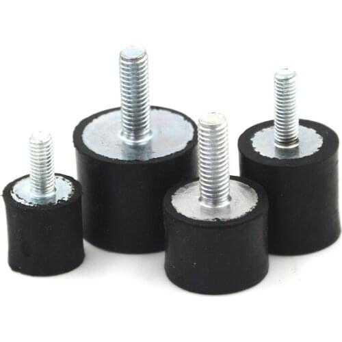 4pcs NEW M5 M6 VD15 VD20 Rubber MountsAnti Vibration Rubber Mounts Isolator Bobbin Car Shock Damper Wholesale