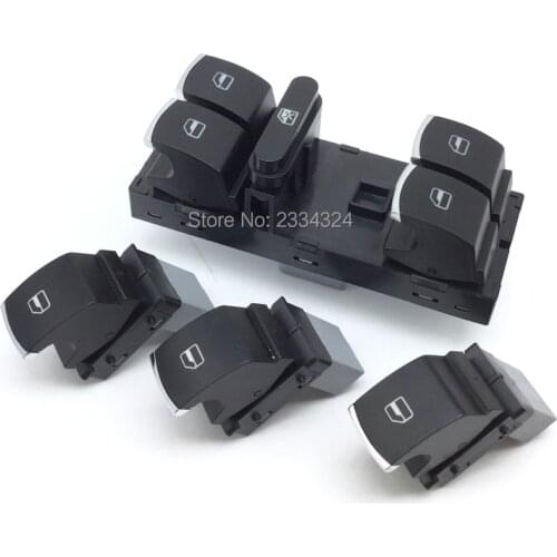 5ND959857,5K4959857,5K0959855,5ND959855 For VW Touran Tiguan Passat B6 B7 CC Golf Mk5 MK6 Jetta Window Controller Switch