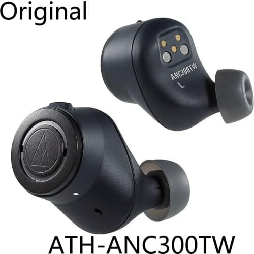 Audio Technica ATH-ANC300TW TWS headphone active noise cancellation Bluetooth earphone