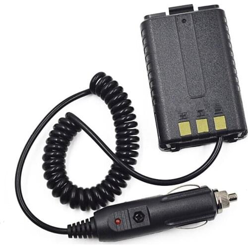 Two Way Radio Battery Eliminator Car Charger For Baofeng UV-5R UV 5R Free Shipping