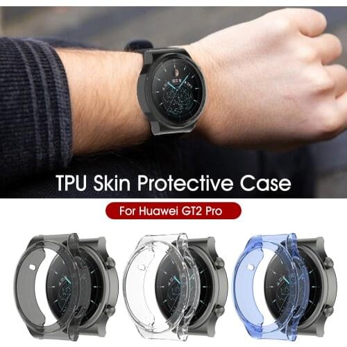 TPU Watch Case For Huawei Watch GT 2 Pro Protective Cover Full Screen Protector Shell All-round Protection Pro From Collisions