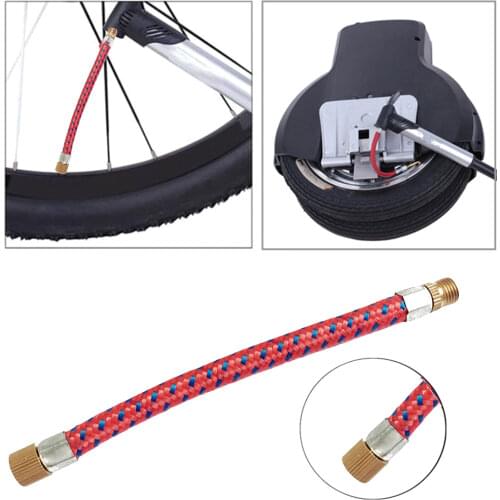 2pcs Tire Pump Extension Hose Football Air Bed Basketball Inflator Air Hose Bicycle Inflating Tools
