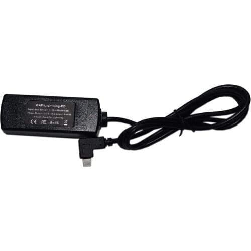 Gigabit PoE Splitter 5 volt 10 watt Power + Data for iPads: GAF-Lighting-PD
