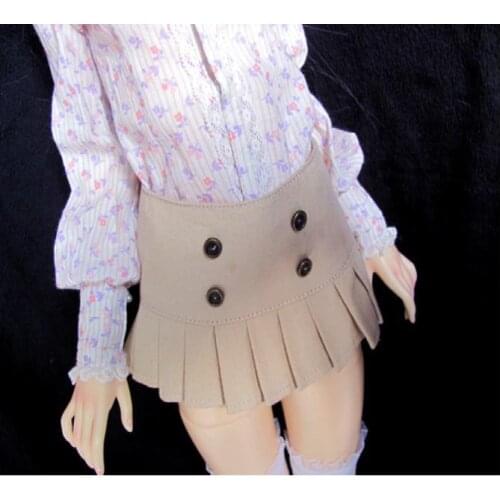 JCL-17 1/4 1/3 Fashion BJD doll clothes MSD SD doll outfit 7-8inch 8-9inch Pretty Short skirt Doll Clothing Doll Accessories