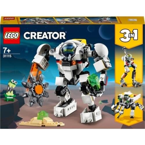 LEGO 31115 Creator 3 in 1 Space Mining Mech Toy 327 Pcs