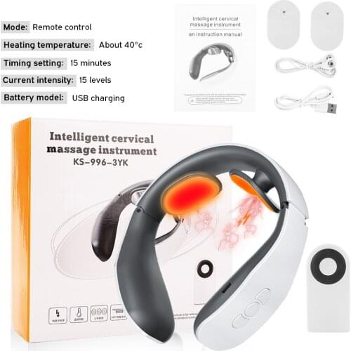Neck and Shoulder Massager Electric Back and Neck Body Pulse Massage Pain Relief Relaxation Tool Health Care Cervical Massager