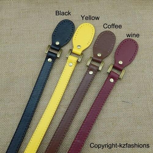 FASHIONS KZ 58CM PU Leather Bag Strap Shoulder Bag Handbag Strap DIY Handmade Bag Accessories Multi Color Can Choose KZ0146