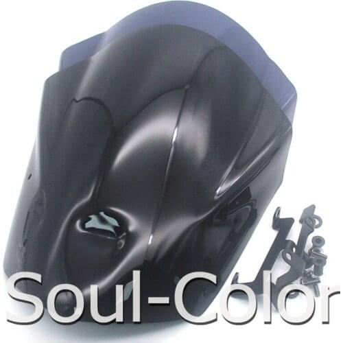 MT09 FZ09 ABS Motorcycle Windshield Windscreen with Mounting Bracket Screws for Yamaha MT-09 FZ-09 FZ MT 09 2013 2014 2015 2016