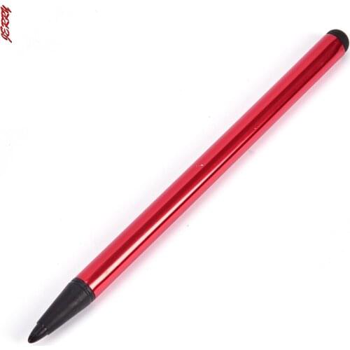 New 2 In 1 Capacitive Resistance Pen Touch Screen Stylus Potlood Voor Tablet PC Ipad Mobiele Telefoon Capacitive Pen