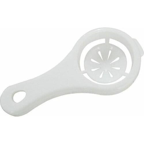 New White Practical Kitchen gadgets Egg Processing Mini Egg White Separator Plastic Egg Yolk Protein Separator