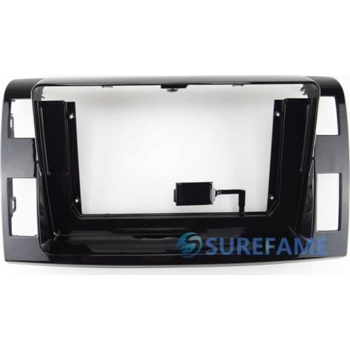 10.1 inch Car Radio Facia Panel for TOYOTA Previa, Tarago, Estima 2006-2016 (Left Wheel) Fascia Dash Kit Install Console Plate