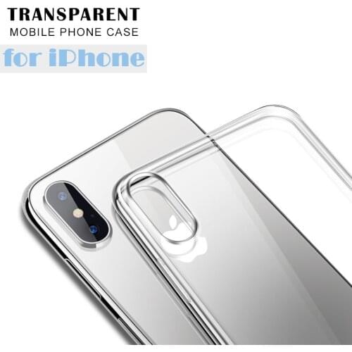 Clear Silicon Ultra Thin Soft TPU Case For 7 7Plus 8 8Plus X Transparent Phone Case For iPhone 5 5s SE 6 6s 7 Plus 6sPlus X Case