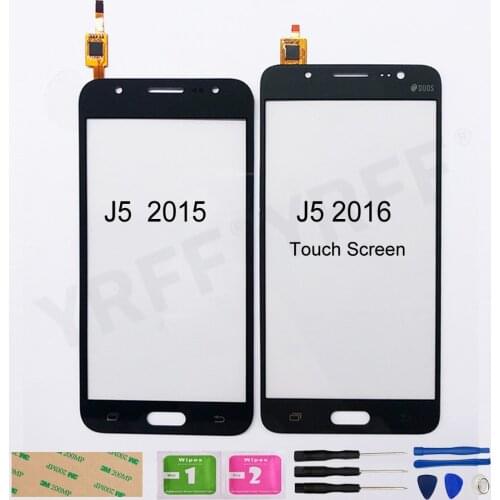 For Samsung Galaxy J5 2016 J5108 J510 Touch Screen Digitizer Sensor For Samsung Galaxy J5 2015 J500 Glass Touch Panel Screen