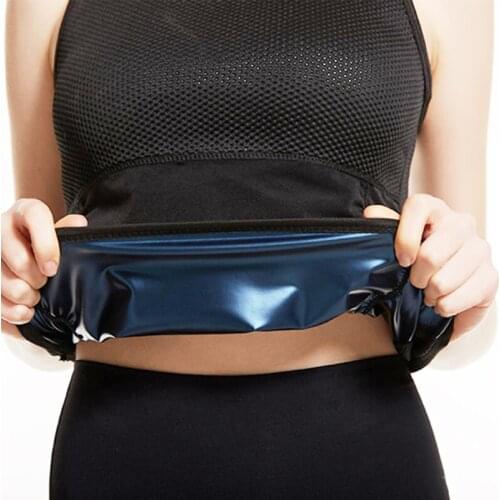 Mesh Breathable Shaper Tops Sports Fitness Sweet Sweat Shaping Corset Sauna Effect PU Material Slim Vest Waist Trainer Corsets