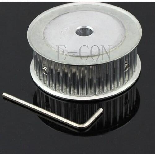1pcs HTD5M40 Timing Pulley 40teeth Alumium Bore 6mm/6.35mm/8mm/10mm/12mm/14mm/15mm/17mm/20mm/25mm Teeth Width 21mm