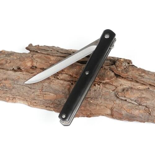 60-61HRC M390 Steel Mini Folding Knife Multifunctional High Hardness Rescue Knife Outdoor Survival Hunting CS EDC Tool Gifts