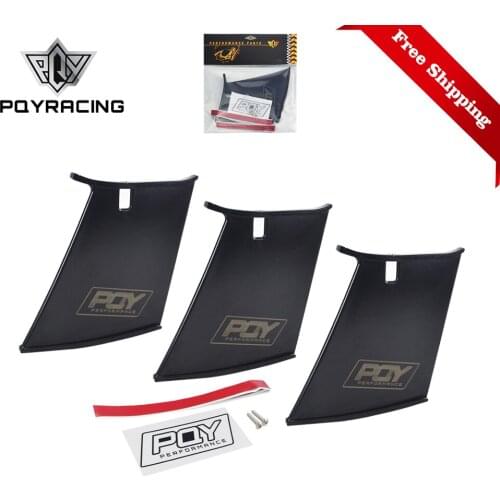 Free Shipping Rear Wing Spoiler Support Stabilizer for Subaru STi 04-07 With PQY Logo PQY-WSS01