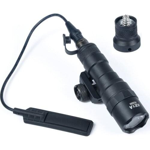 Tactical SF M300 MINI Scout Light M300B LED Dual Output Weapon Light 400 lumen Flashlight Marked Version Black