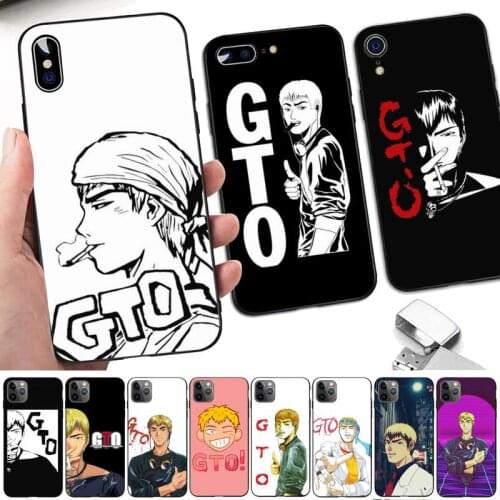 TOPLBPCS GTO Great Teacher Onizuka Phone Case for iPhone 8 7 6 6S Plus X 5S SE 2020 XR 11 12 pro XS MAX