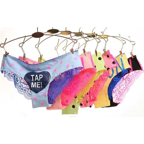 More than 100 styles mix Sexy panties mix lingerie tanga teenage underwear women love pink cute panty cueca bragas ropa briefs