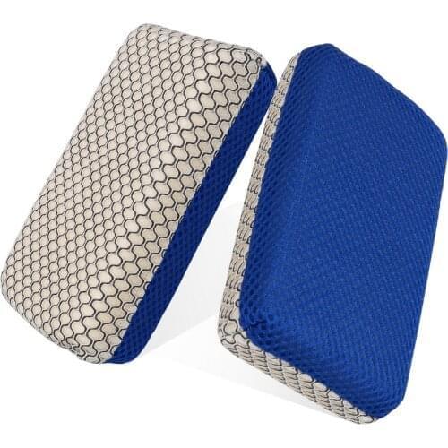 1 piece Car Wash Sponge Auto Washing Cleaning Sponge Microfiber Mesh Motorcycle Bike Washer Wash Clean Brush Car Detailing Care