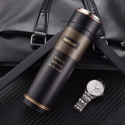 350ml/500ml Stainless Steel Thermos Bottle Cup Vacuum Flasks Travel Car Soup Coffee Mug Office Minimalist Thermos Water Bottle