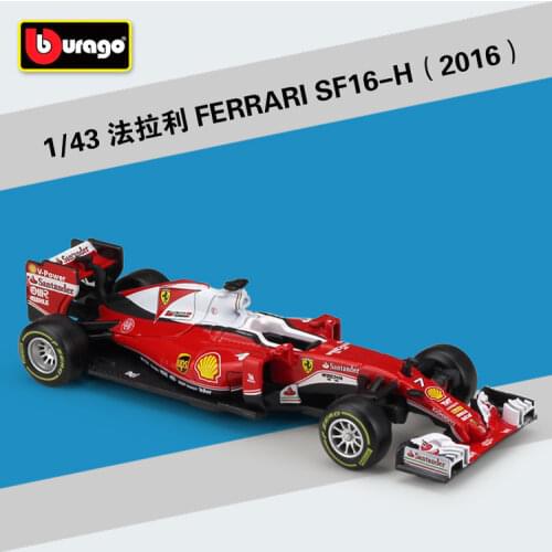 1:43 Authorized production Bburago Racing RedBullMercedes Diecast Metal Model Car