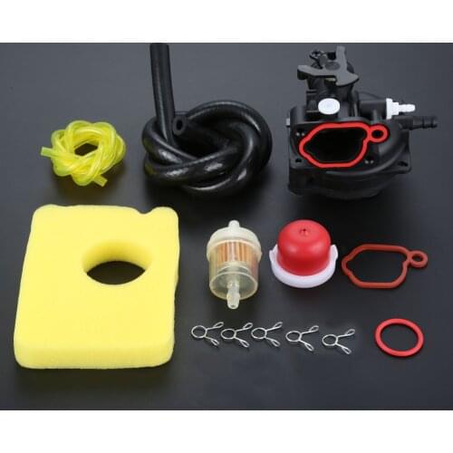 DRELD Carburetor Air Filter Kit For Briggs & Stratton 799583 Lawn Mower 09P602 9P602 500E Series 4-Cycle Vertical Engine
