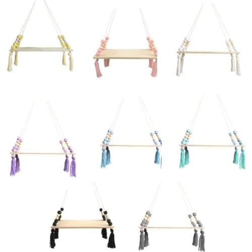 Cute Girl Wall Decoration Simple Solid Wall Decoration Living Room Wall Hanging DIY Wall Hanging Shelf Children Room Decoration