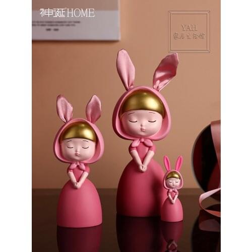 Cute Girl Heart Room Decoration Creative Home Living Room Office Tabletop Ornaments