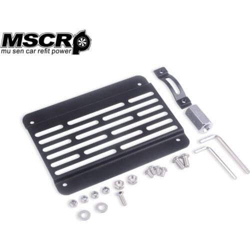 Multi Angle Tow Hook Mount License Plate For AUDI A4 2010-2015